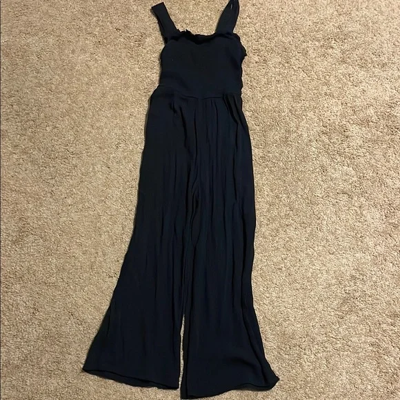 Art Class Black Jumpsuit - Picture 1 of 2